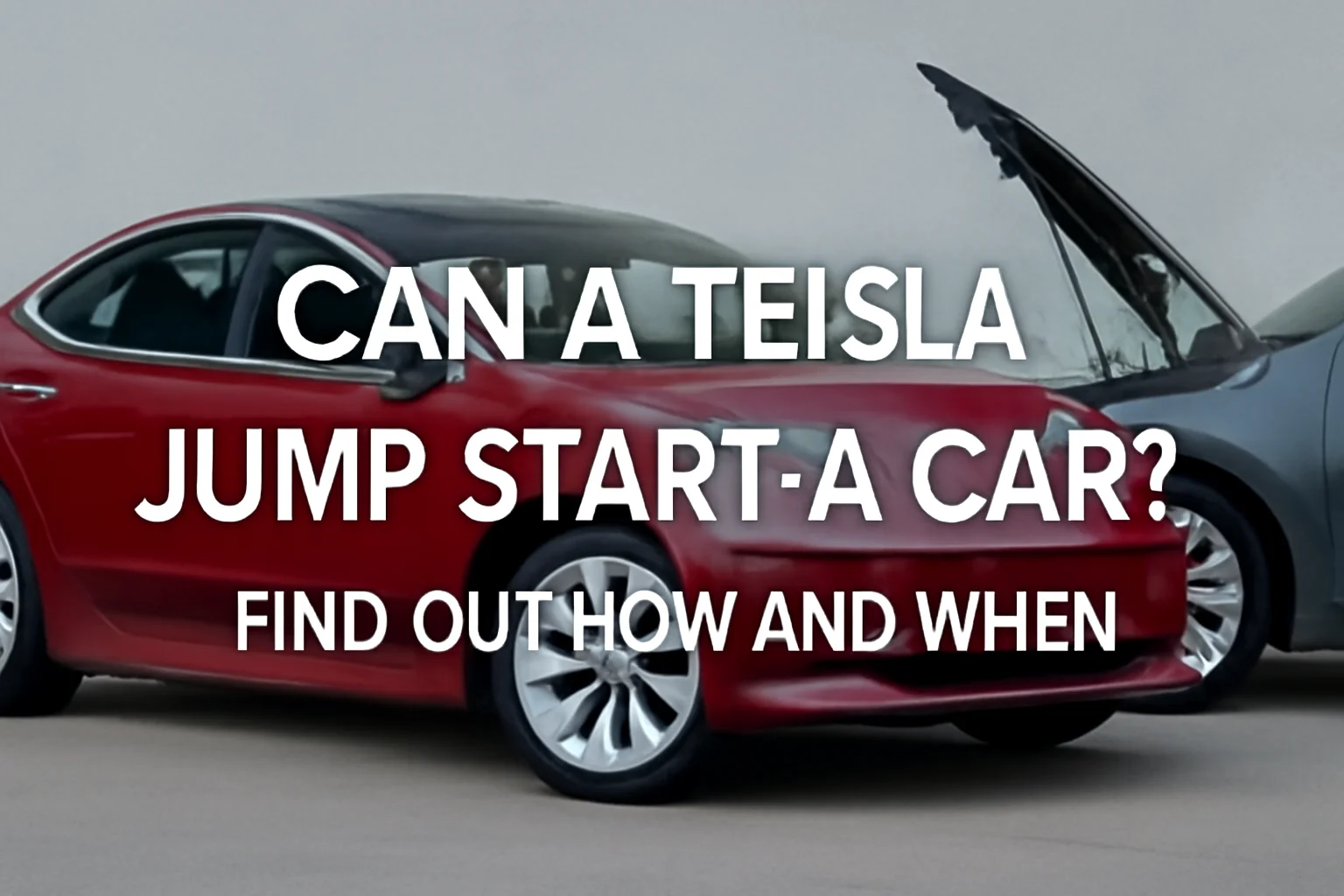 Can a Tesla Jump Start a Car Find Out How and When