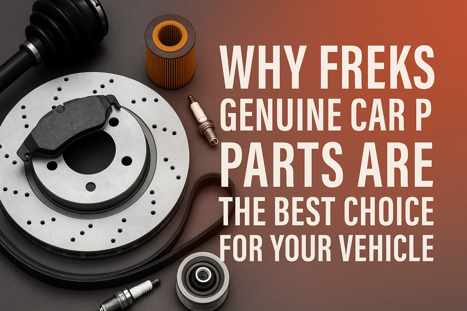 Why Freks Genuine Car Parts Are the Best Choice for Your Vehicle