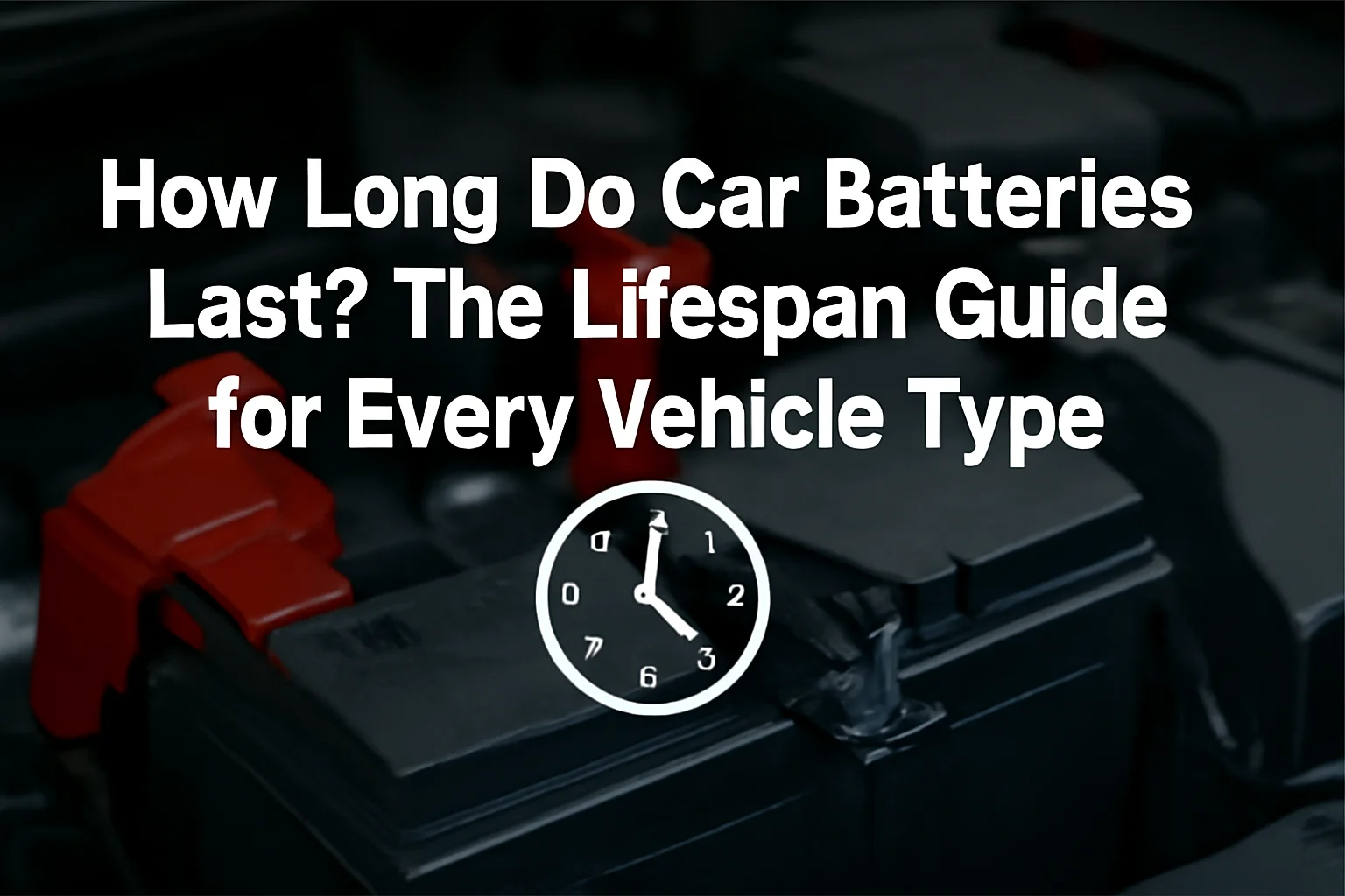 How Long Do Car Batteries Last The Lifespan Guide for Every Vehicle Type