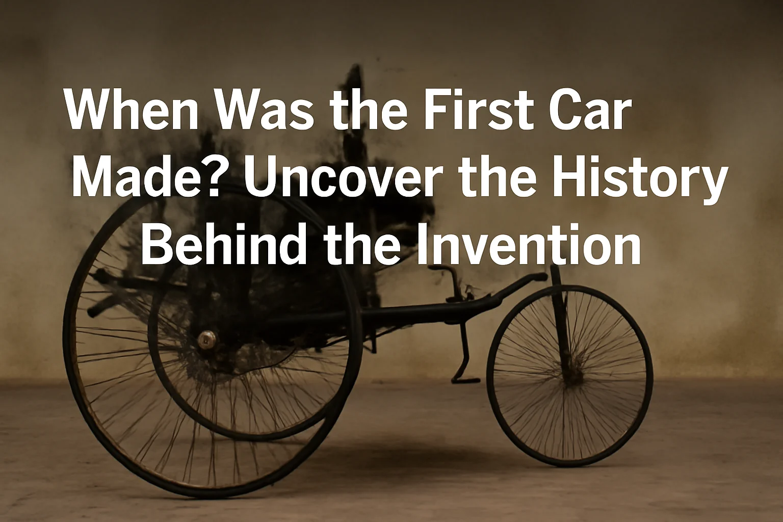 When Was the First Car Made Uncover the History Behind the Invention
