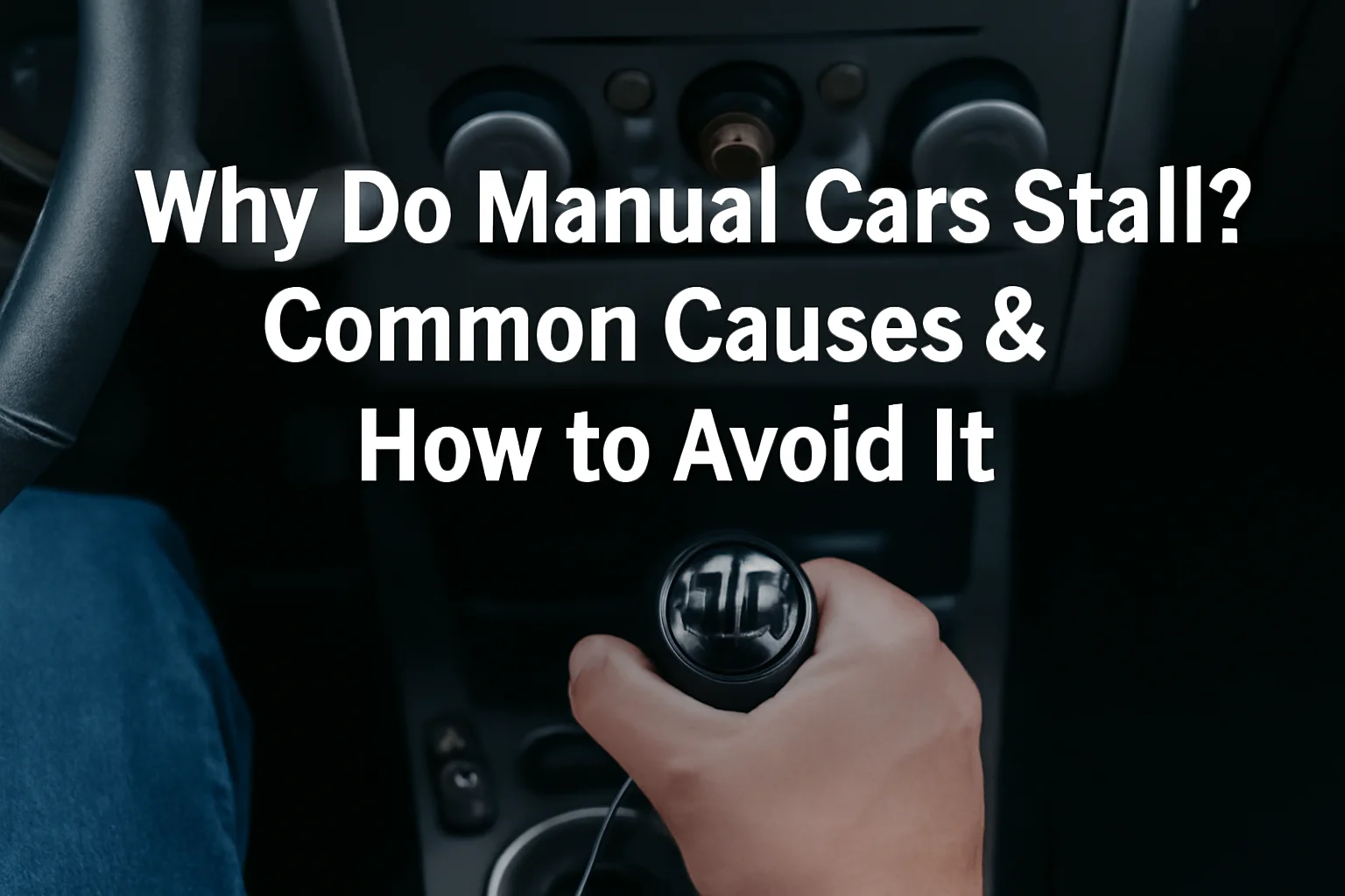 Why Do Manual Cars Stall Common Causes & How to Avoid It